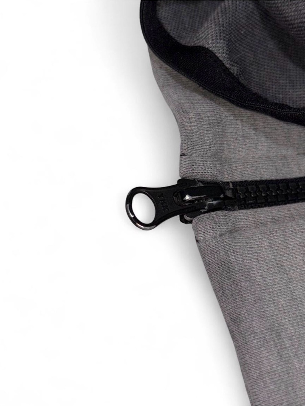Nike tech men’s Gray Hooded full zip sweatshirt with Black Trim size small - Picture 6 of 6